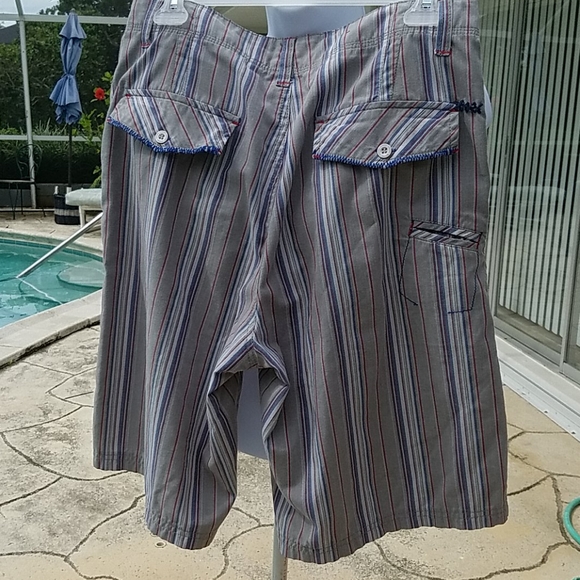 MORISSEY Striped Shorts - Picture 3 of 3